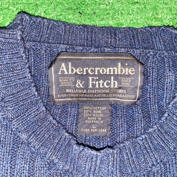 Vintage 1998 Abercrombie & Fitch Ribbed Sweater - Picture 2 of 3